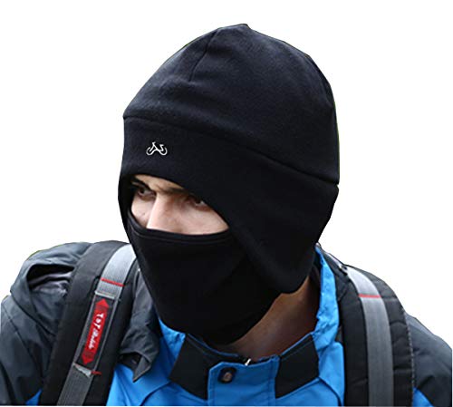 FakeFace] ニット 帽子 耳あて付き キャップ メンズ レディース